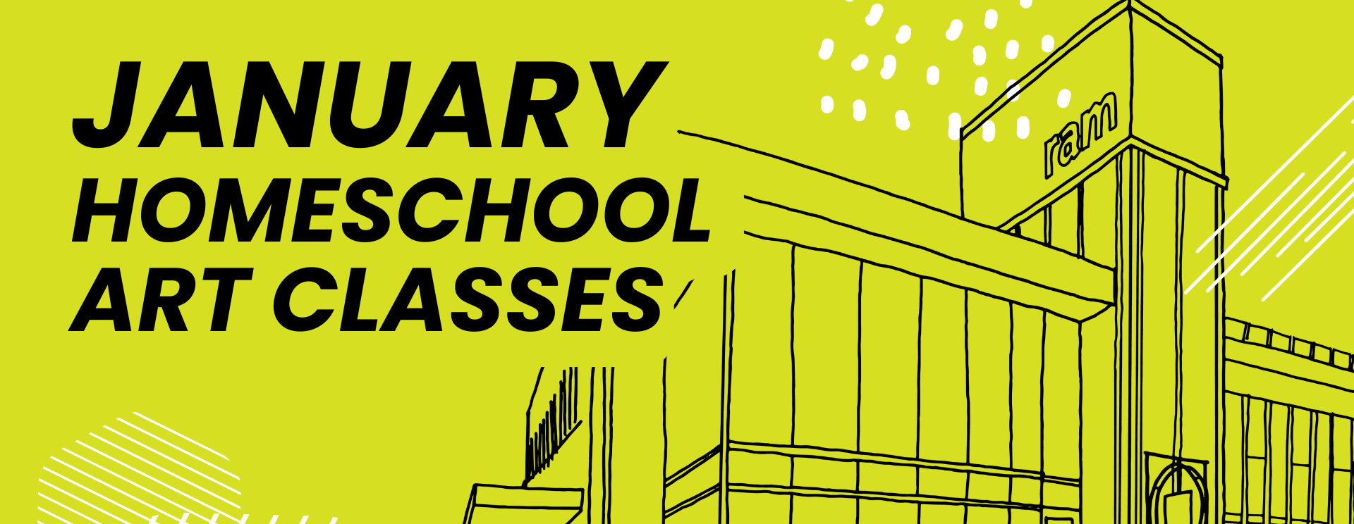 Homeschool Art Classes – January 2026